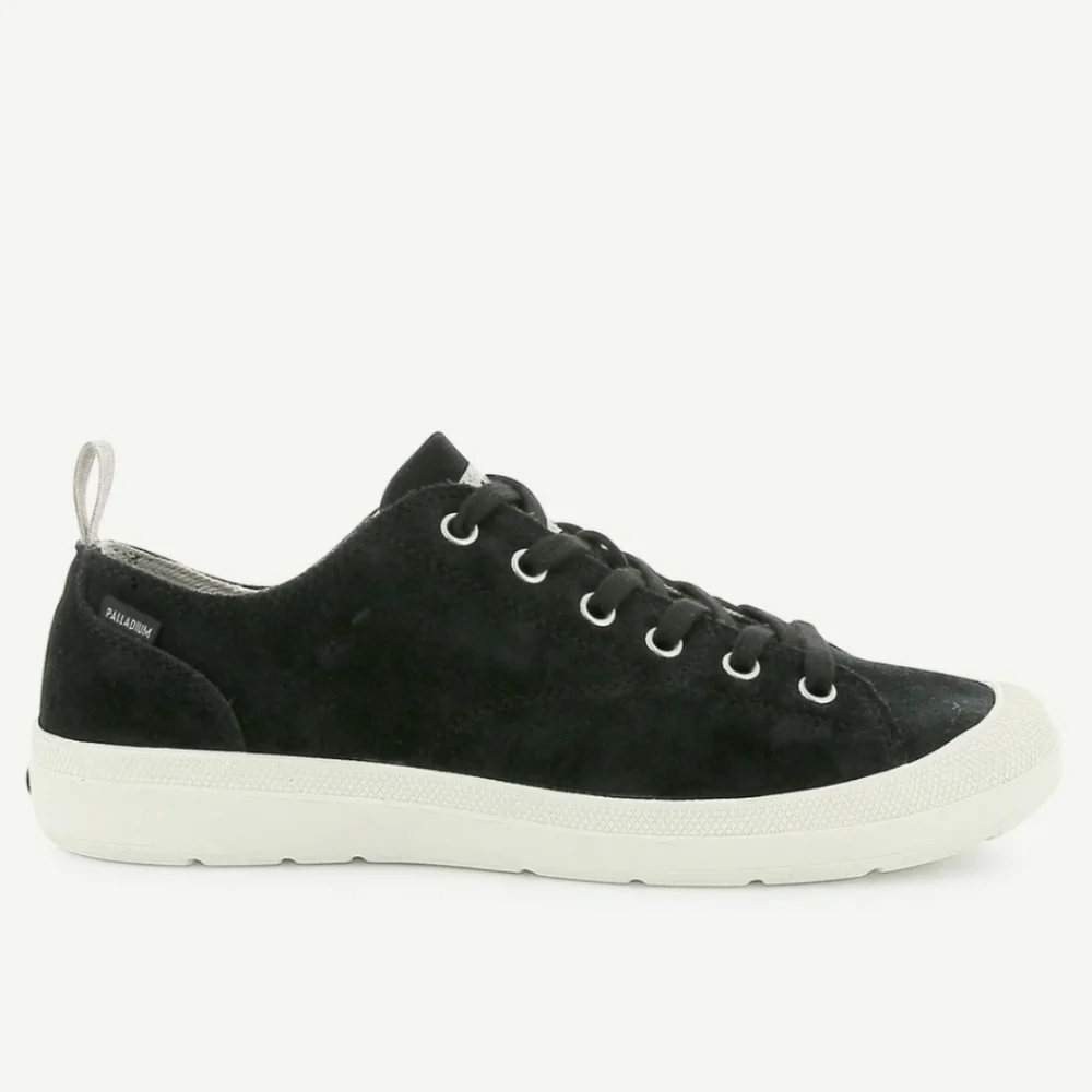 PALLADIUM Wander Lace Sue suede Sneakers Black 7